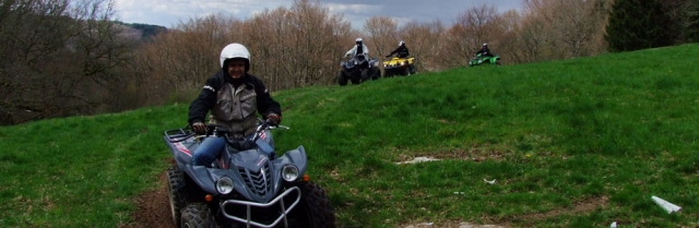  Momento de alegría en Cuatrimoto 